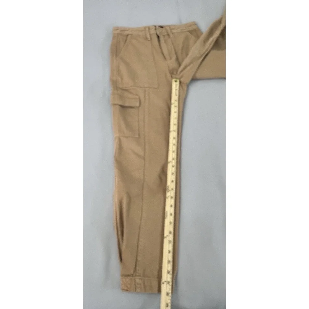 Banana Republic Utility‎ Cargo Pant in Iced Latte Brown Sz 2Tall